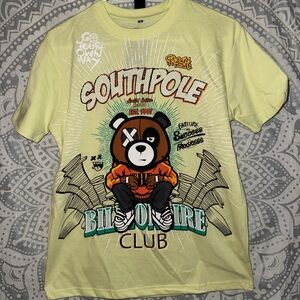 South Pole Kids Light Yellow Bear Graphic Tee
